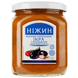 Ікра з баклажанів Ніжин Українська 450 г (15300)