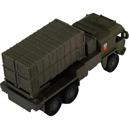 Машинка TechnoDrive серії Шеврони Героїв "РЕАКТИВНАЯ СИСТЕМА ЗАЛПОВОГО ВОГНЮ - "96 ЗРБр" - мініатюра 5