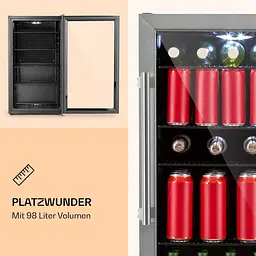Холодильник вітрина для напоїв Klarstein Beersafe 3XL (10046069) - мініатюра 4