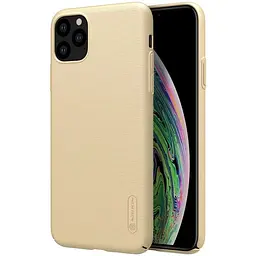 Чохол-накладка Nillkin Super Frosted Shield Case Apple iPhone 11 Pro Max Gold - мініатюра 4