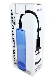 Помпа для пеніса Boss of Toys Powerpump Max 22 см блакитний - мініатюра 2