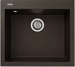 Кухонна мийка Adamant UNIVER коричнева 560x500x200 мм, без крила 56 см