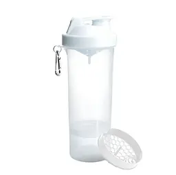 Шейкер спортивний SmartShake Slim 500 мл Pure White (10253301) - мініатюра 1