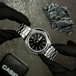 Чоловічий годинник Casio MTP-1239D-1A Сріблястий ( AT1141-0106 ) - мініатюра 3