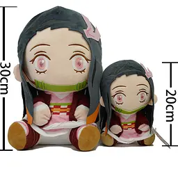 М'яка іграшка Клинок розсікаючий демонів Незуко Demon Slayer Kimetsu no Yaiba Nezuko 20 см P DS 27 - мініатюра 5