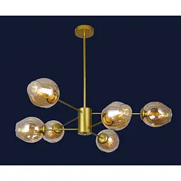Люстра молекула Levistella 7526035-6 GD+BK - мініатюра 2