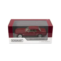 Металева інерційна легкова модель Ford Mustang 1964 1/2 5", відкриваються двері (В асортименті) - мініатюра 2