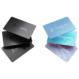 Криптогаманці Tangem Wallet Family Pack Black + Shades of Winter — 2 набори по 3 картки