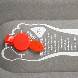 Килимок надувний Bo-Camp Flex Built-in Pump 194x70x10 см Антрацит (3106605) - мініатюра 3