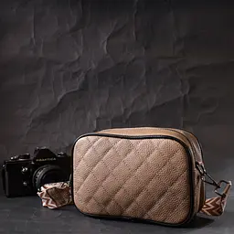 Шкіряна жіноча сумка через плече на одне відділення Vintage 21х14х8 см sum0029001 - мініатюра 9