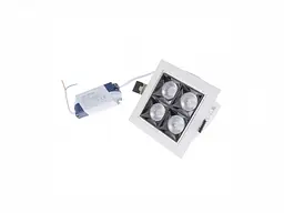 Світильник накладний Brille поворотний LED HDL-DT 204/4*5W NW WH 36-307 - мініатюра 2