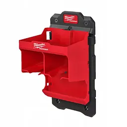 Полиця - тримач для електроінструменту M18 для стелажної системи PACKOUT MILWAUKEE 100x232x77 мм - мініатюра 2