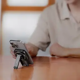 Тримач телефона Ulanzi MA60 Foldable Magnetic Phone Tripod (Purple) - мініатюра 10
