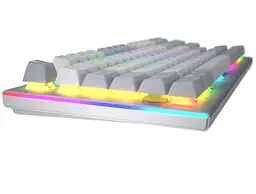 Клавіатура ігрова механічна Hator HTK-561UA White Gravity TKL Orange - мініатюра 4