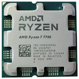 Процесор AMD Ryzen 7 7700 (100-000000592) (Socket AM5, 16T, 5.2 ГГц, Tray)