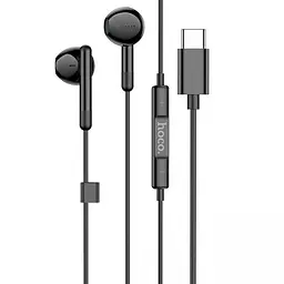 Навушники Hoco M93 Type-C Joy wire-controlled digital earphones with microphone Black