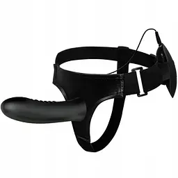 Жіночий страпон PRETTY LOVE Strap-on MYRON 7,2 Vibration Baile BW-022056 17710 - мініатюра 1