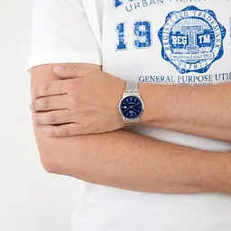 Чоловічий годинник Casio MTS-110D-2A Сріблястий ( AT1141-0044 ) - мініатюра 3