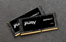 Пам'ять ноутбука DDR4 16GB 3200 FURY Impact Kingston teh0014328 - мініатюра 5