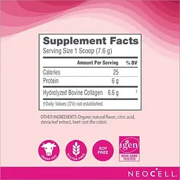 Супер колаген Neocell Super Collagen Powder Berry Lemon 190 г - мініатюра 2