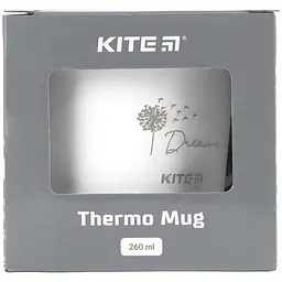 Термокружка Kite 260 мл біла (K21-324-01) - мініатюра 4