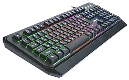 Клавіатура REAL-EL Comfort 7001 Ukr RGB Black (EL123100035)