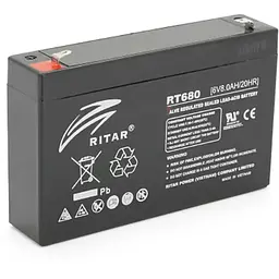 Батарея до ДБЖ Ritar AGM RT680G, 6V-8Ah (RT680G)