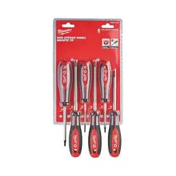 Набір викруток Milwaukee магнітних з тригранною рукояткою TORX 6шт) (4932471809) - мініатюра 2