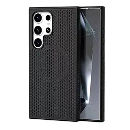 Чохол AeroCool TPU PC MagSafe Samsung Galaxy S23 Ultra 5G S918 Black - мініатюра 2