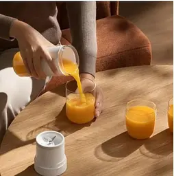 Блендер для фітнесу MiJia Portable Juicer Cup 2 White - мініатюра 4