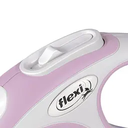 Рулетка Flexi New Comfort для собак стрічка розмір XS 3 м рожева - мініатюра 3