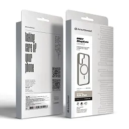 Чохол ArmorStandart Unit MagSafe для Samsung S24 Plus Titanium Grey - мініатюра 6