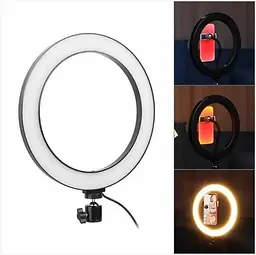 Кільцева світлодіодна лампа Puluz Rihg 26 см (Ring26В) - мініатюра 5