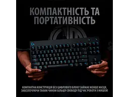 Клавіатура Logitech G PRO Mechanical Gaming USB (920-009392) - мініатюра 5