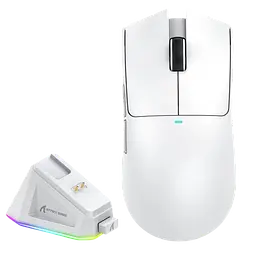 Миша бездротова Attack Shark X11 White (AS-X11-WH) - мініатюра 3