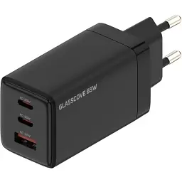ЗП Glasscove 65W GaN 2 TYPE-C + 1 USB (TC-018CCA) - мініатюра 2