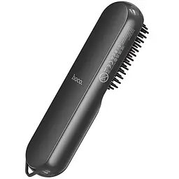 Гребінець-випрямляч Hoco HP45 Heating straight hair comb Gray - мініатюра 2