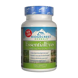 Трави Ridgecrest Herbals Комплекс для Захисту і Покращення Зору, EssentialEyes, Ridge (RCH197)