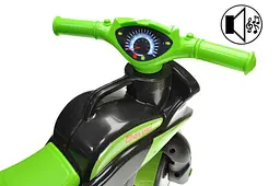 Дитяча каталка мотоцикл музичний толокар 0139/59 "Sport" чорний DOLONI - мініатюра 2