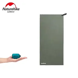 Рушник Naturehike MJ01 Ultralight NH19Y001-J, 80 см х 40 см, оливковий - мініатюра 4