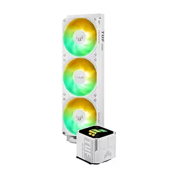 Система рідинного охолодження ASUS TUF Gaming LC III 360 ARGB White (90RC0192-B0EAY0) - мініатюра 7