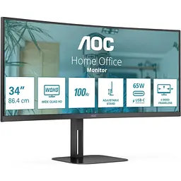 Монітор AOC 34" CU34V5CW/BK teh0026631