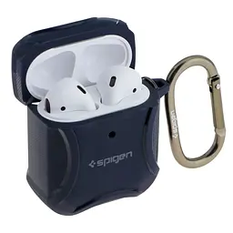 Футляр із карабіном Spigen DuraPro Flex Airpods 1/ Airpods 2 Blue (35267_3345633) - мініатюра 3