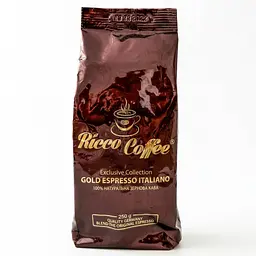 Кава в зернах Ricco Coffee Gold Espresso 225 г (30/70)