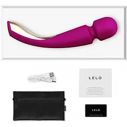 Вібромасажер LELO Smart Wand 2 Large Deep Rose (SO8096) [108503] - мініатюра 6