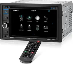 Автомобільний стерео DVD-плеєр - подвійний DIN, Bluetooth аудіо/виклик без рук, 6,2-дюймовий сенсорний BOSS Audio Systems BV9364B