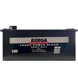 Автомобільний акумулятор Berga Truck Power Block 140Ah бокова+/- 800EN