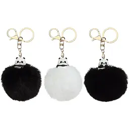 Брелок ZiBi PomPom Panda хутро (ZB.706703) - мініатюра 5