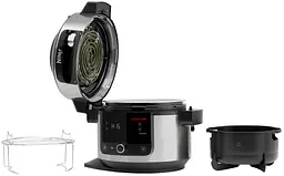 Мультиварка-скороварка Ninja Foodi SmartLid Multi Cooker 6 л (OL550EU) - мініатюра 4