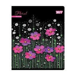 Зошит Yes Floral bloom А5 24 аркушів лінія (768593), в асортименті - мініатюра 2